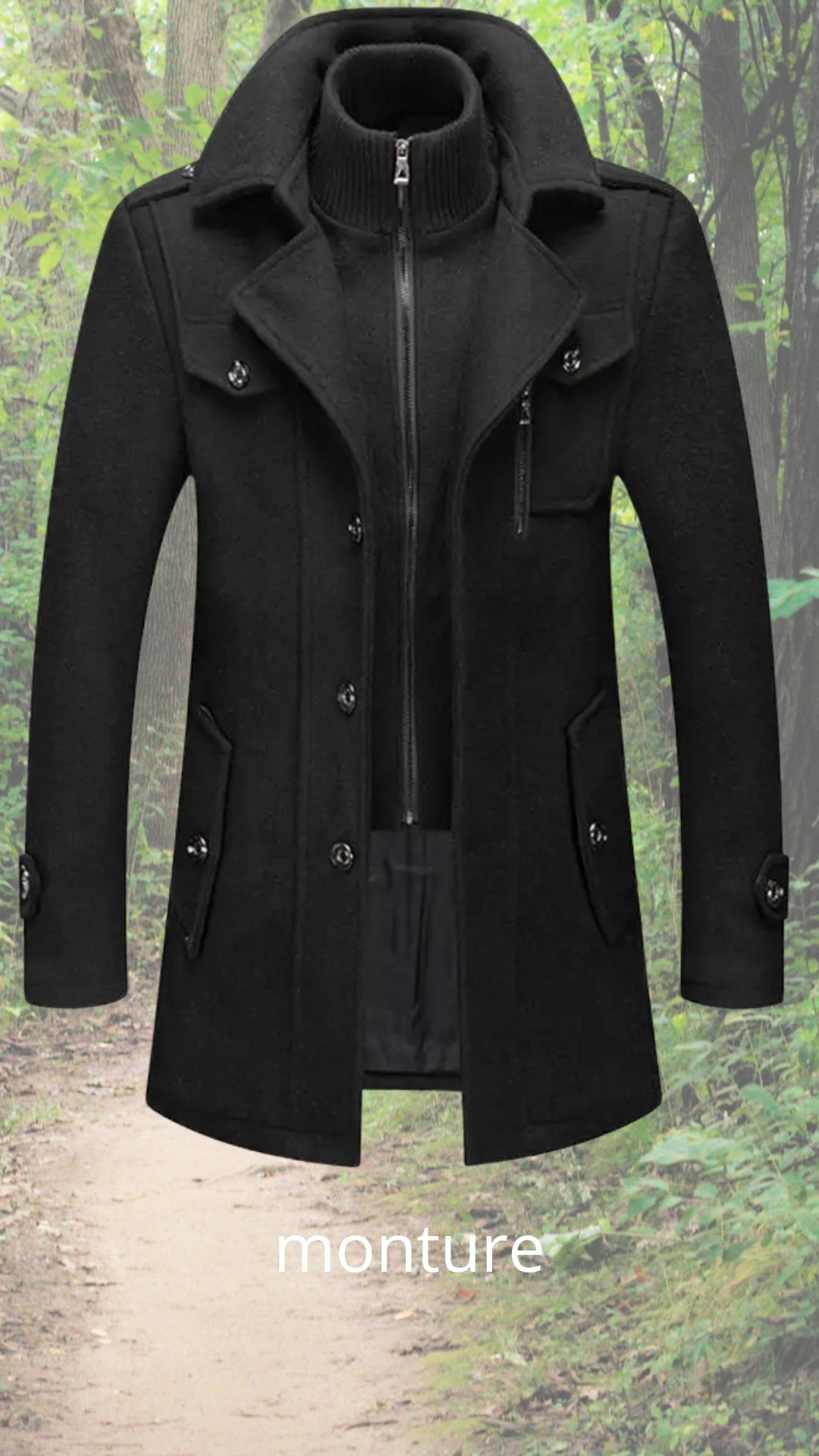 Monture | Tweedelige Winterjas voor koude dagen