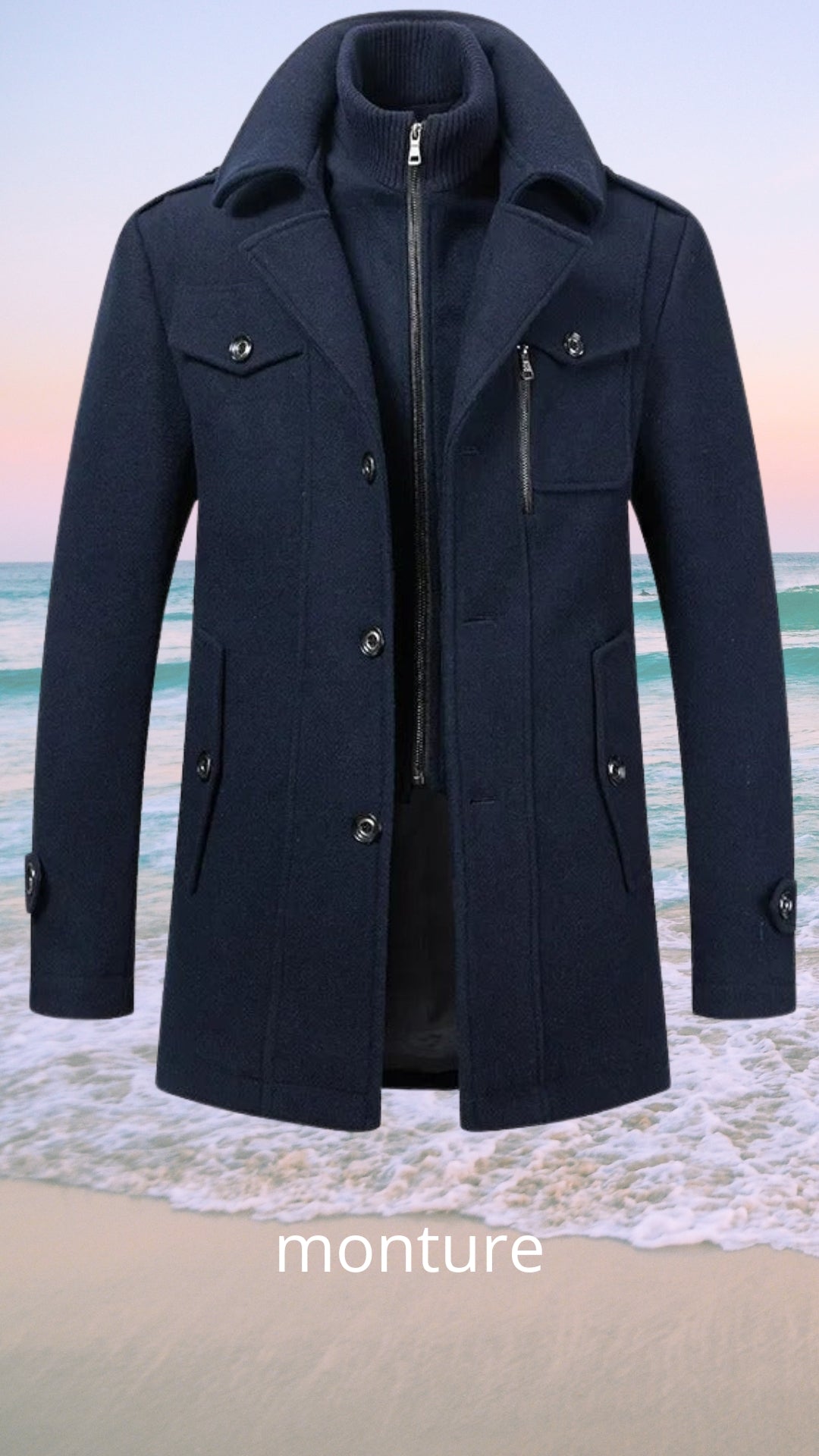 Monture | Tweedelige Winterjas voor koude dagen