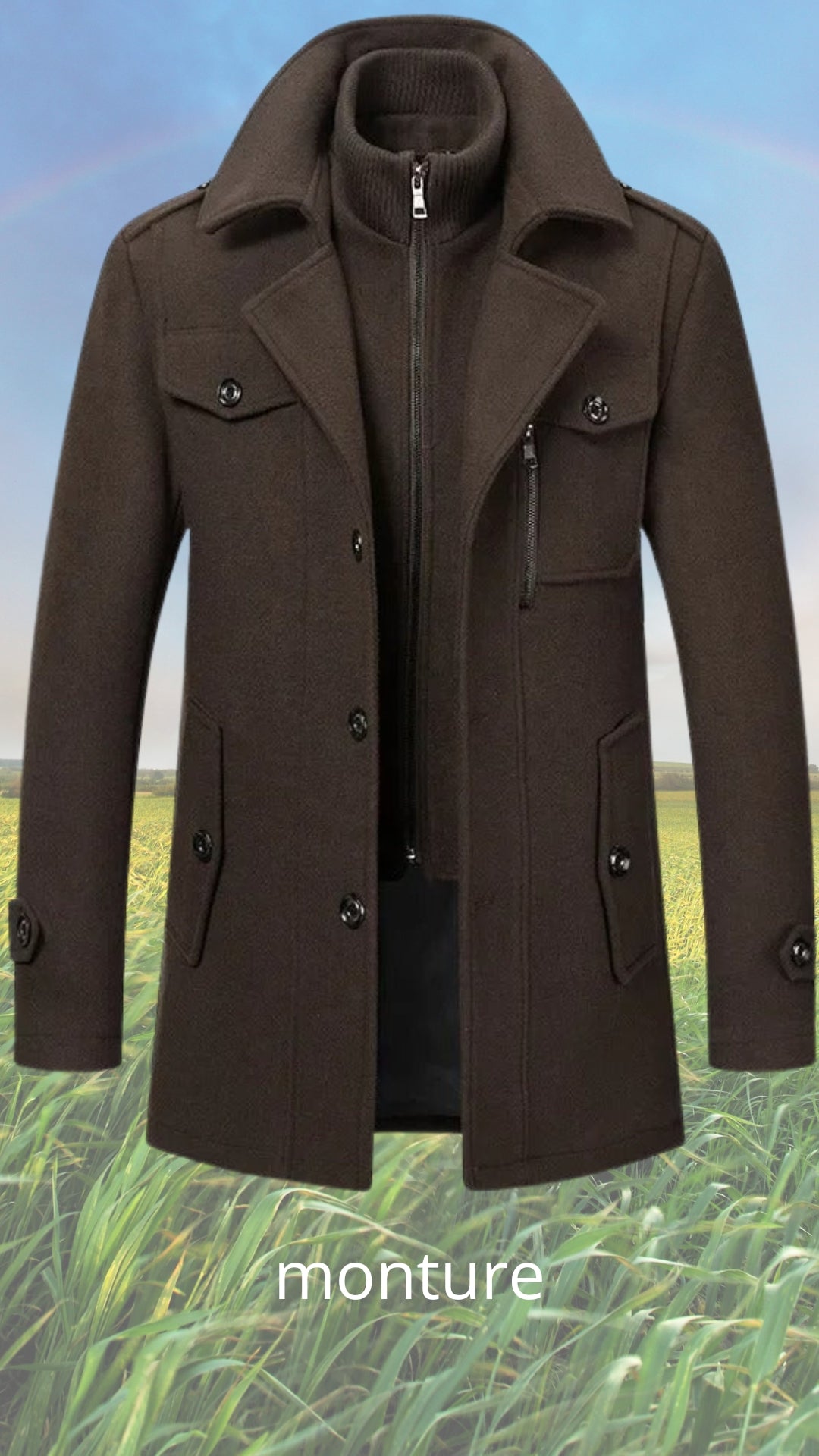 Monture | Tweedelige Winterjas voor koude dagen