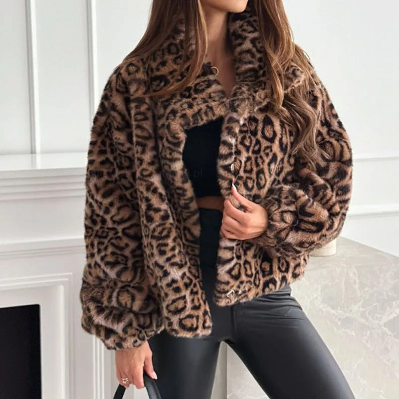 Leopard Luxe Coat