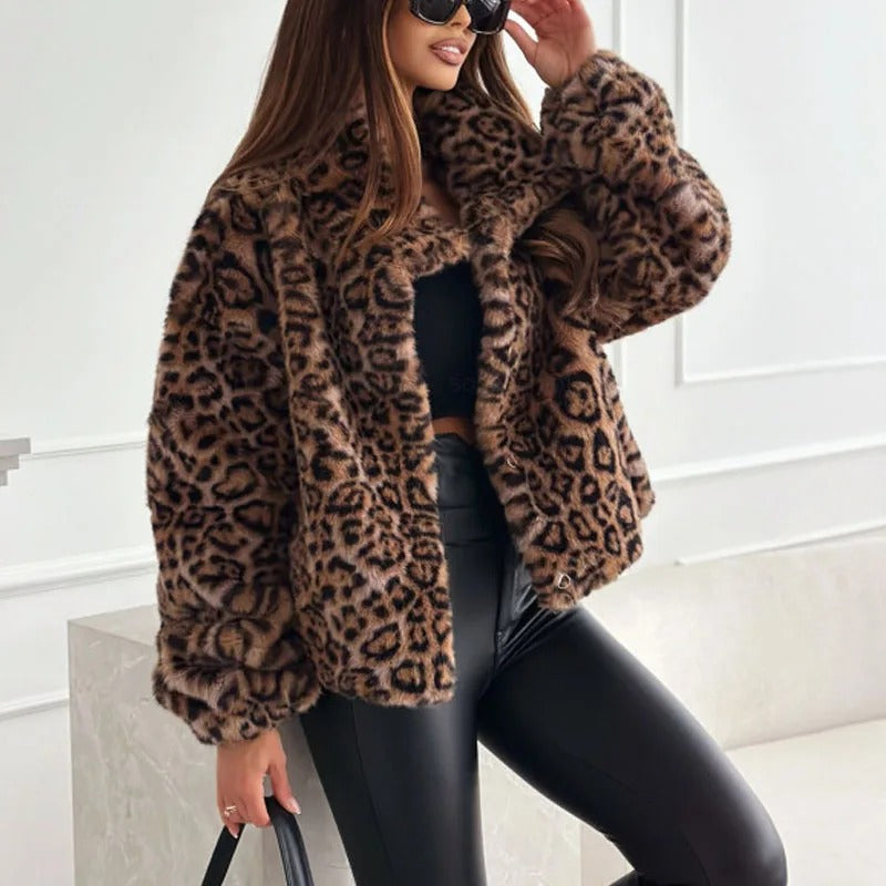 Leopard Luxe Coat
