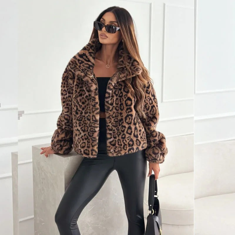Leopard Luxe Coat